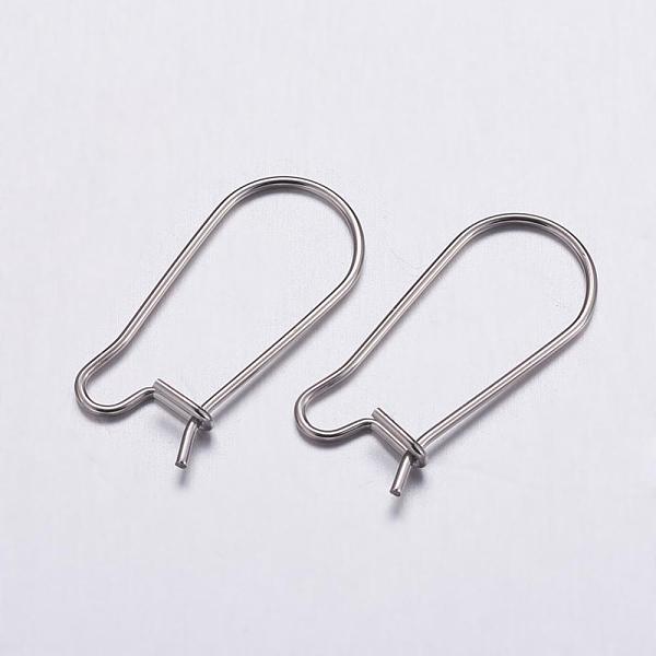 PandaHall 316 Surgical Stainless Steel Hoop Earrings Settings, Stainless Steel Color, 20x9.5x0.7mm, 21 Gauge, pin: 0.7mm 316 Surgical...
PandaHall 316 Surgical Stainless Steel Hoop Earrings Settings, Stainless Steel Color, 20x9.5x0.7mm, 21 Gauge, pin: 0.7mm 316 Surgical...