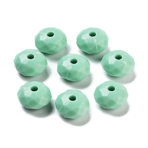 PandaHall Opaque Acrylic Beads, Faceted, Rondelle, Medium Aquamarine, 8.5x5mm, Hole: 1.8mm Acrylic Rondelle
PandaHall Opaque Acrylic Beads, Faceted, Rondelle, Medium Aquamarine, 8.5x5mm, Hole: 1.8mm Acrylic Rondelle