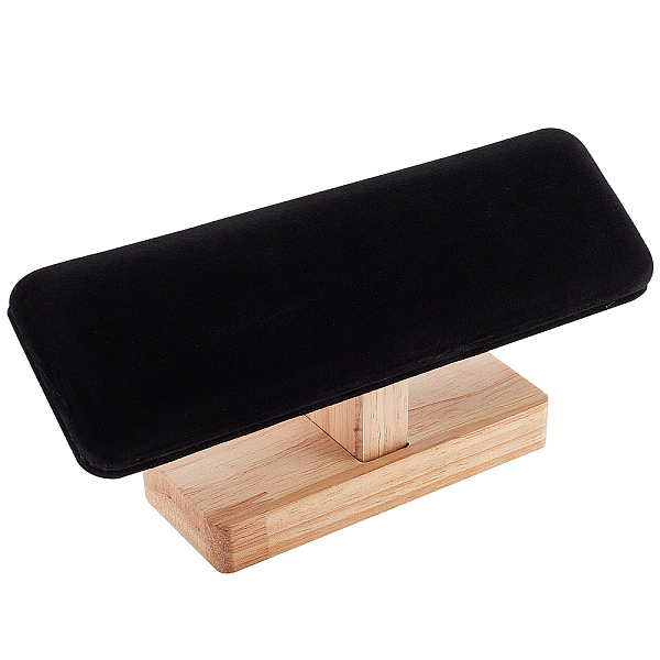 PandaHall Wooden Watch Display Stand, Black Velvet T-Bar Bracelet Holder Jewelry Organizer Stand Removable Bangle Pendants Anklet Tower...
PandaHall Wooden Watch Display Stand, Black Velvet T-Bar Bracelet Holder Jewelry Organizer Stand Removable Bangle Pendants Anklet Tower...