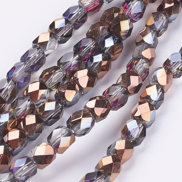 PandaHall Electroplate Glass Beads Strands, Half Rainbow Plated, Faceted, Cube, Saddle Brown, 4x4x4mm, Hole: 1mm, about 100pcs/strand, 15.7...
PandaHall Electroplate Glass Beads Strands, Half Rainbow Plated, Faceted, Cube, Saddle Brown, 4x4x4mm, Hole: 1mm, about 100pcs/strand, 15.7...