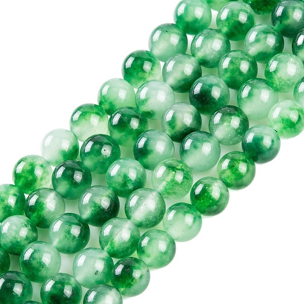 PandaHall Natural Malaysia Jade Beads Strands, Round, Dyed, Sea Green, 8mm, Hole: 1mm, about 48pcs/strand, 15 inch Malaysia Jade Round
PandaHall Natural Malaysia Jade Beads Strands, Round, Dyed, Sea Green, 8mm, Hole: 1mm, about 48pcs/strand, 15 inch Malaysia Jade Round