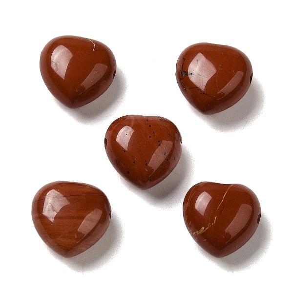 PandaHall Natural Red Jasper Beads, Heart, 14.5~15x14.5~15x8.5mm, Hole: 1.5mm Red Jasper Heart
PandaHall Natural Red Jasper Beads, Heart, 14.5~15x14.5~15x8.5mm, Hole: 1.5mm Red Jasper Heart