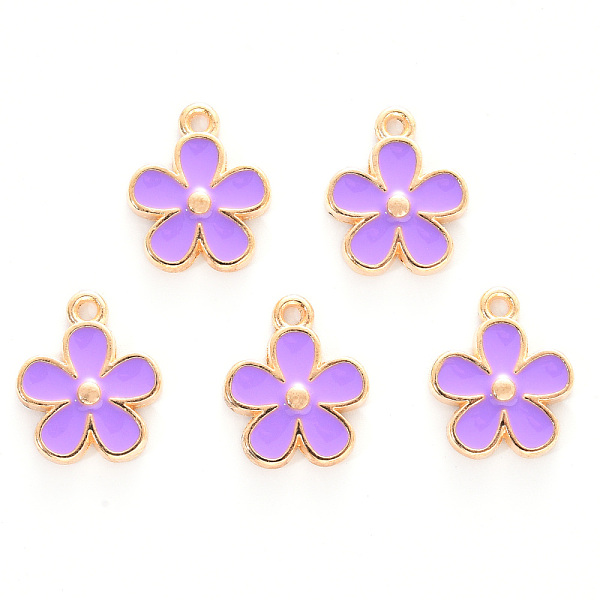 PandaHall Alloy Enamel Charms, Cadmium Free & Lead Free, Light Gold, Flower, Purple, 15x13x2.5mm, Hole: 1.5mm Alloy+Enamel Flower Purple
PandaHall Alloy Enamel Charms, Cadmium Free & Lead Free, Light Gold, Flower, Purple, 15x13x2.5mm, Hole: 1.5mm Alloy+Enamel Flower Purple