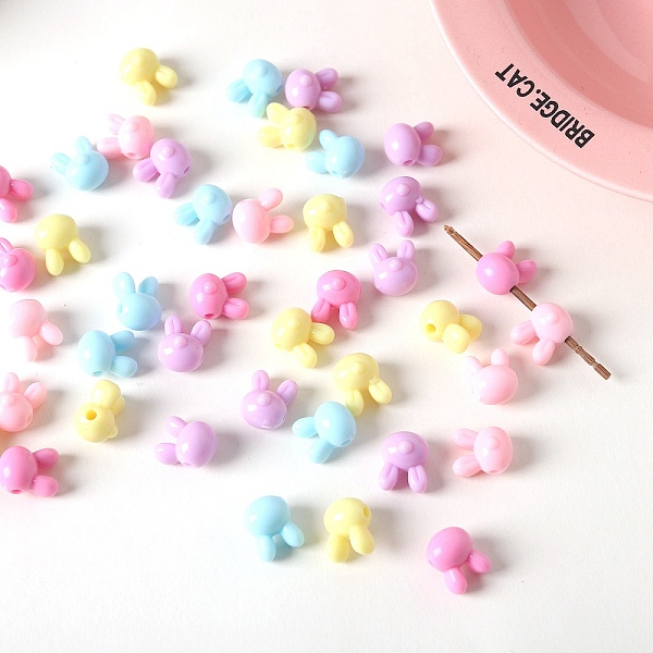 PandaHall Opaque Acrylic Beads, Rabbit Head, Mixed Color, 13x10.5x9.7mm, Hole: 2.5mm, about 830pcs/500g Acrylic Rabbit Multicolor
PandaHall Opaque Acrylic Beads, Rabbit Head, Mixed Color, 13x10.5x9.7mm, Hole: 2.5mm, about 830pcs/500g Acrylic Rabbit Multicolor