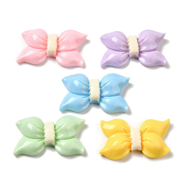 PandaHall Opaque Resin Cabochons, Bowknot, Mixed Color, 21x34.5x6.5mm Resin Bowknot Multicolor
PandaHall Opaque Resin Cabochons, Bowknot, Mixed Color, 21x34.5x6.5mm Resin Bowknot Multicolor