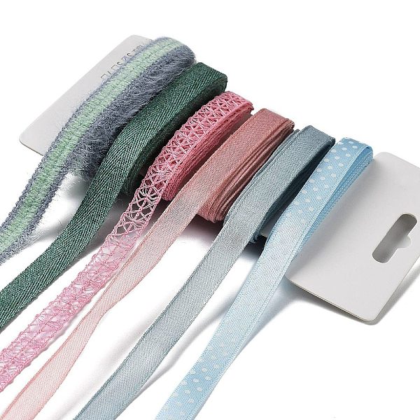 PandaHall 18 Yards 6 Colors Polyester Ribbon, for DIY Handmade Craft, Hair Bowknots and Gift Decoration, Rainbow Color Palette, Mixed Color..., Multicolor
PandaHall 18 Yards 6 Colors Polyester Ribbon, for DIY Handmade Craft, Hair Bowknots and Gift Decoration, Rainbow Color Palette, Mixed Color..., Multicolor