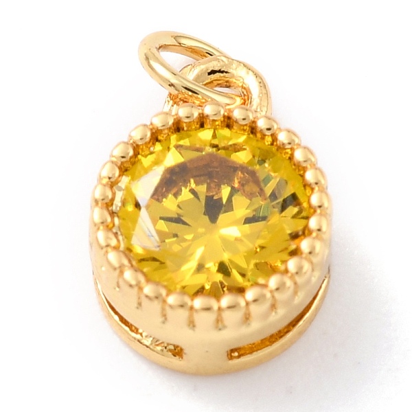PandaHall Real 18K Gold Plated Brass Inlaid Cubic Zirconia Charms, with Jump Ring, Long-Lasting Plated, Flat Round, Yellow, 9.5x7x4mm, Jump...
PandaHall Real 18K Gold Plated Brass Inlaid Cubic Zirconia Charms, with Jump Ring, Long-Lasting Plated, Flat Round, Yellow, 9.5x7x4mm, Jump...