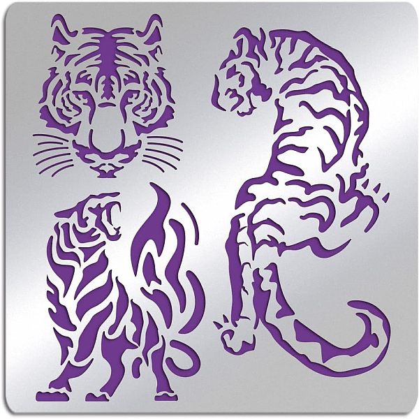 PandaHall FINGERINSPIRE Tiger Metal Journal Stencil Metal Painting Template Stainless Steel Multifunctional Planner Metal Stencils Metal...
PandaHall FINGERINSPIRE Tiger Metal Journal Stencil Metal Painting Template Stainless Steel Multifunctional Planner Metal Stencils Metal...