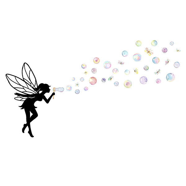 PandaHall PVC Wall Stickers, Wall Decoration, Angel & Fairy, 390x650mm, 2 sheets/set PVC Angel & Fairy
PandaHall PVC Wall Stickers, Wall Decoration, Angel & Fairy, 390x650mm, 2 sheets/set PVC Angel & Fairy