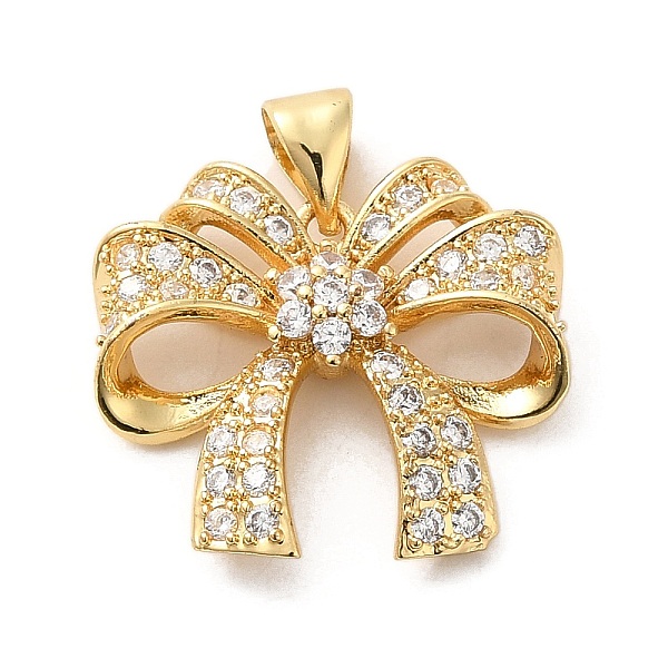 PandaHall Rack Plating Brass Micro Pave Clear Cubic Zirconia Pendants, Long-Lasting Plated, Cadmium Free & Lead Free, Bowknot, Real 18K Gold...
PandaHall Rack Plating Brass Micro Pave Clear Cubic Zirconia Pendants, Long-Lasting Plated, Cadmium Free & Lead Free, Bowknot, Real 18K Gold...
