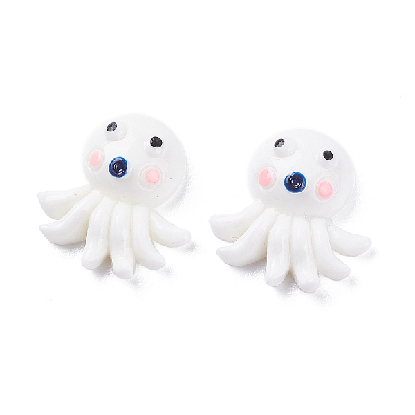 PandaHall (Defective Closeout Sale: Yellowing), Resin Cabochons, Octopus, White, 27.5x26x9.5mm Resin Fish White
PandaHall (Defective Closeout Sale: Yellowing), Resin Cabochons, Octopus, White, 27.5x26x9.5mm Resin Fish White