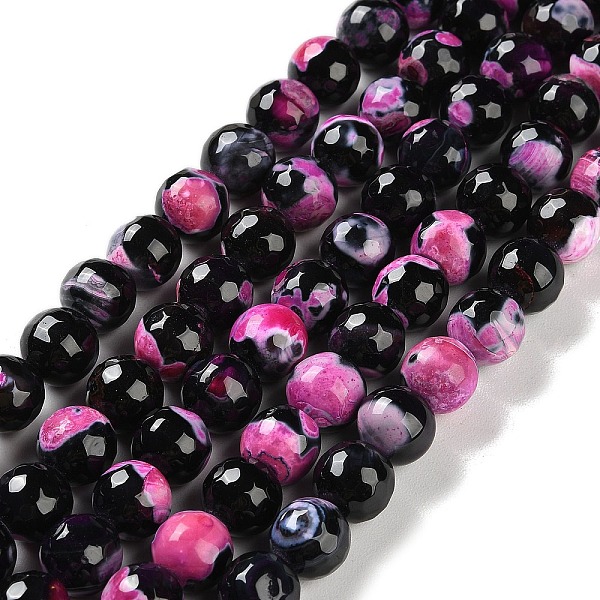 PandaHall Natural Fire Crackle Agate Beads Strands, Dyed & Heated, Faceted, Round, Deep Pink, 10mm, Hole: 0.8mm, about 37pcs/strand, 14.96''...
PandaHall Natural Fire Crackle Agate Beads Strands, Dyed & Heated, Faceted, Round, Deep Pink, 10mm, Hole: 0.8mm, about 37pcs/strand, 14.96''...