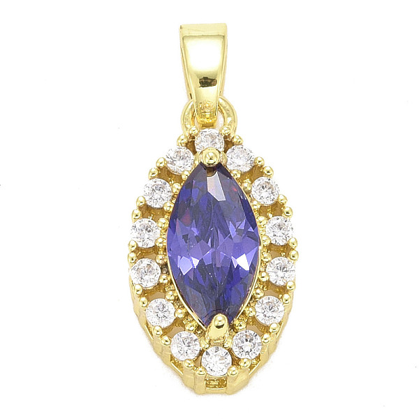 PandaHall Brass Micro Pave Cubic Zirconia Pendants, Long-Lasting Plated, Real 18K Gold Plated, Horse Eye, Slate Blue, 16.5x9x6.5mm, Hole..., Purple
PandaHall Brass Micro Pave Cubic Zirconia Pendants, Long-Lasting Plated, Real 18K Gold Plated, Horse Eye, Slate Blue, 16.5x9x6.5mm, Hole..., Purple