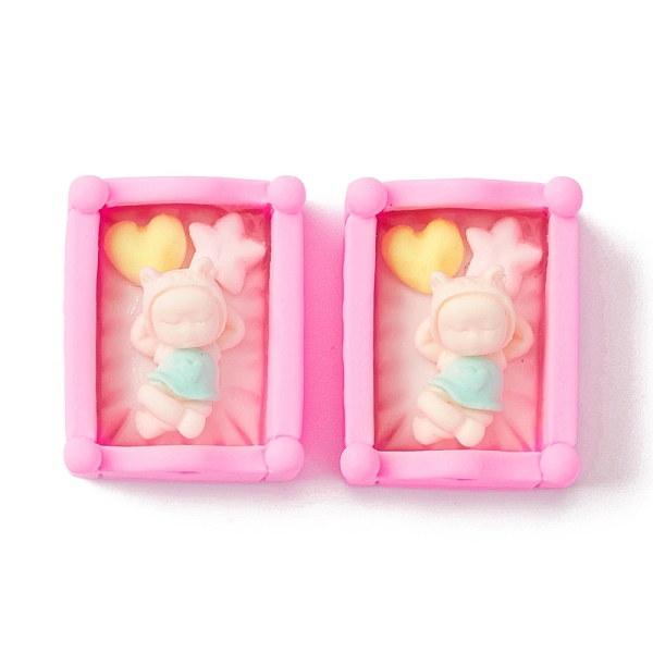 PandaHall Opaque Resin Cabochons, Bed with Baby, Hot Pink, 25x20.5x12mm Resin Human
PandaHall Opaque Resin Cabochons, Bed with Baby, Hot Pink, 25x20.5x12mm Resin Human