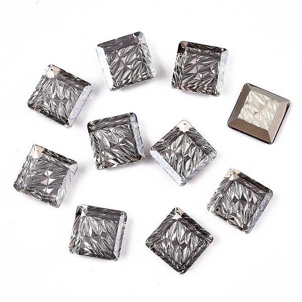 PandaHall Textured K9 Glass Cabochons, Pointed Back/Random Color Back Plated, Square, Rosy Brown, 10x10x4mm, about 45pcs/bag Glass Square
PandaHall Textured K9 Glass Cabochons, Pointed Back/Random Color Back Plated, Square, Rosy Brown, 10x10x4mm, about 45pcs/bag Glass Square