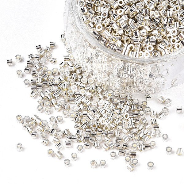 PandaHall Electroplate Cylinder Seed Beads, Uniform Size, Metallic Colours, Silver, 1~1.5x1.5~2mm, Hole: 0.5mm, about 50g/bag, about...
PandaHall Electroplate Cylinder Seed Beads, Uniform Size, Metallic Colours, Silver, 1~1.5x1.5~2mm, Hole: 0.5mm, about 50g/bag, about...