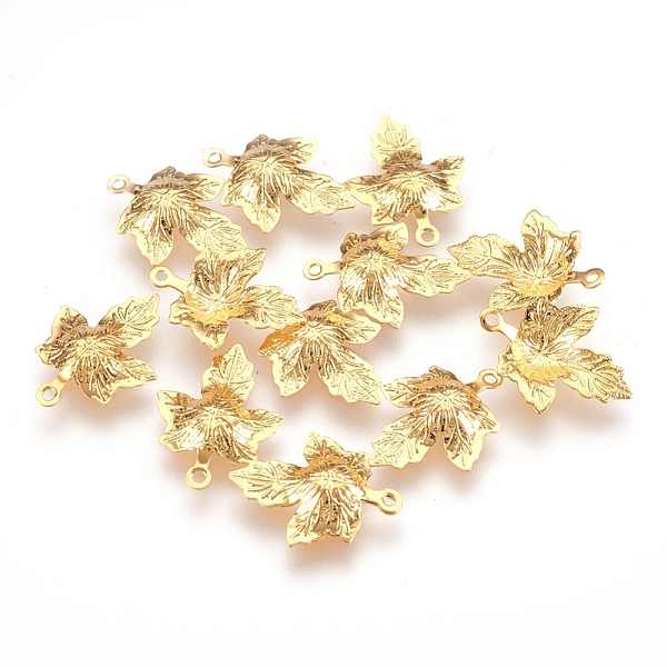PandaHall Autumn Theme 304 Stainless Steel Pendants, Maple Leaf, Real 18k Gold Plated, 15x11.5x2mm, Hole: 1mm 304 Stainless Steel Leaf
PandaHall Autumn Theme 304 Stainless Steel Pendants, Maple Leaf, Real 18k Gold Plated, 15x11.5x2mm, Hole: 1mm 304 Stainless Steel Leaf