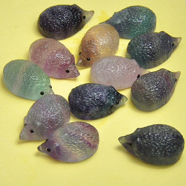 PandaHall Natural Fluorite Sculpture Display Decorations, Lovely Hedgehog Ornament, for Home Office Desk, 33~35x21x10~14mm Fluorite Other...
PandaHall Natural Fluorite Sculpture Display Decorations, Lovely Hedgehog Ornament, for Home Office Desk, 33~35x21x10~14mm Fluorite Other...