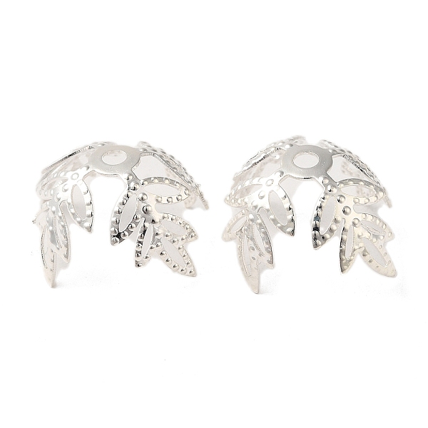 PandaHall Brass Bead Caps, Flower, 925 Sterling Silver Plated, 19x21x9.5mm, Hole: 2mm Brass
PandaHall Brass Bead Caps, Flower, 925 Sterling Silver Plated, 19x21x9.5mm, Hole: 2mm Brass