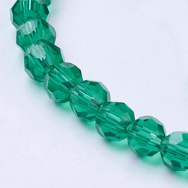 PandaHall Glass Beads Strands, Faceted(32 Facets), Round, Teal, 4mm, Hole: 1mm, about 87~93pcs/strand, 32~33cm Glass Round Cyan
PandaHall Glass Beads Strands, Faceted(32 Facets), Round, Teal, 4mm, Hole: 1mm, about 87~93pcs/strand, 32~33cm Glass Round Cyan