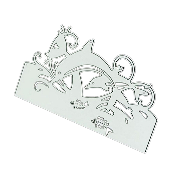 PandaHall Carbon Steel Cutting Dies Stencils, for DIY Scrapbooking/Photo Album, Decorative Embossing DIY Paper Card, Dolphin, Matte Platinum...
PandaHall Carbon Steel Cutting Dies Stencils, for DIY Scrapbooking/Photo Album, Decorative Embossing DIY Paper Card, Dolphin, Matte Platinum...