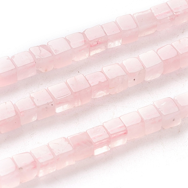 PandaHall Natural Rose Quartz Beads Strands, Cube, 4x4x4mm, Hole: 0.7mm, about 93pcs/Strand, 15.75 inch(40cm) Rose Quartz Cube
PandaHall Natural Rose Quartz Beads Strands, Cube, 4x4x4mm, Hole: 0.7mm, about 93pcs/Strand, 15.75 inch(40cm) Rose Quartz Cube