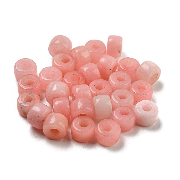 PandaHall Natural White Jade Dyed Beads, Column, Pearl Pink, 8~8.5x5.5~6mm, Hole: 3~3.3mm White Jade Column
PandaHall Natural White Jade Dyed Beads, Column, Pearl Pink, 8~8.5x5.5~6mm, Hole: 3~3.3mm White Jade Column