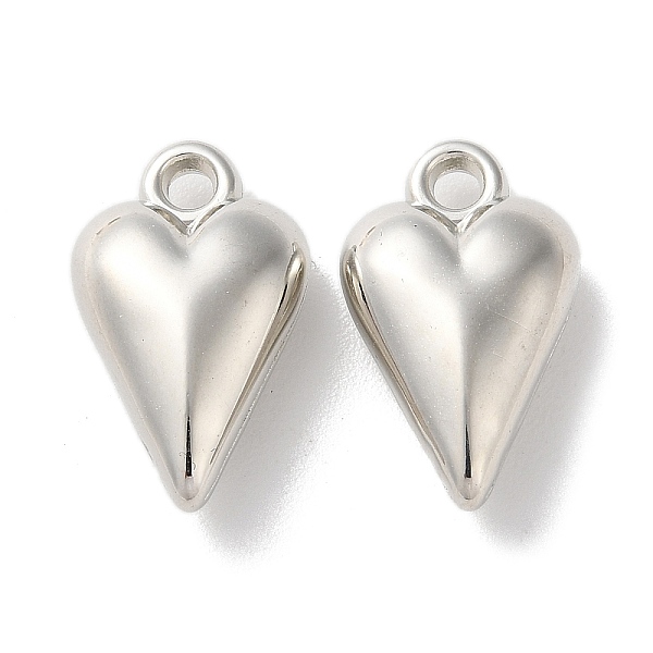 PandaHall CCB Plastic Pendants, Heart Charms, Platinum, 19x11.5x6.5mm, Hole: 2mm Plastic Heart
PandaHall CCB Plastic Pendants, Heart Charms, Platinum, 19x11.5x6.5mm, Hole: 2mm Plastic Heart