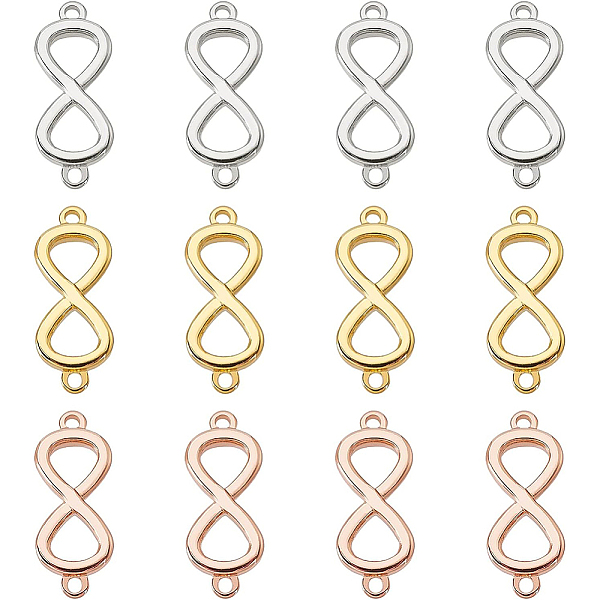 PandaHall BENECREAT 12Pcs 3 Colors Infinity Brass Links Connectors Gold Plated Charms Pendants for DIY Necklace Bracelet Crafting Brass...
PandaHall BENECREAT 12Pcs 3 Colors Infinity Brass Links Connectors Gold Plated Charms Pendants for DIY Necklace Bracelet Crafting Brass...