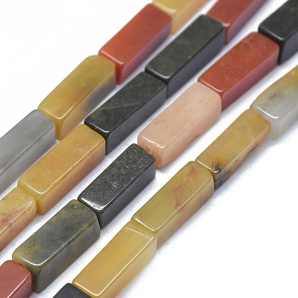 PandaHall Natural Mixed Gemstone Beads Strands, Cuboid, 12.5~13.5x3~5x3~4.5mm, Hole: 1mm, about 30~32pcs/strand, 15.1~15.9 inch(38.5~40.5cm)...
PandaHall Natural Mixed Gemstone Beads Strands, Cuboid, 12.5~13.5x3~5x3~4.5mm, Hole: 1mm, about 30~32pcs/strand, 15.1~15.9 inch(38.5~40.5cm)...