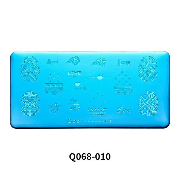 PandaHall Stainless Steel Nail Art Stamping Plates, Nail Image Flowers Lace Star Skull Easter Christmas Templates, for DIY Nail Manicuring...
PandaHall Stainless Steel Nail Art Stamping Plates, Nail Image Flowers Lace Star Skull Easter Christmas Templates, for DIY Nail Manicuring...