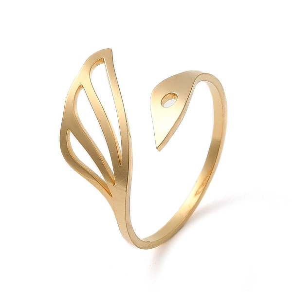 PandaHall 304 Stainless Steel Cuff Rings, Hollow Open Finger Ring for Women, Swan, Golden, US Size 9 3/4(19.5mm) 304 Stainless Steel Swan
PandaHall 304 Stainless Steel Cuff Rings, Hollow Open Finger Ring for Women, Swan, Golden, US Size 9 3/4(19.5mm) 304 Stainless Steel Swan