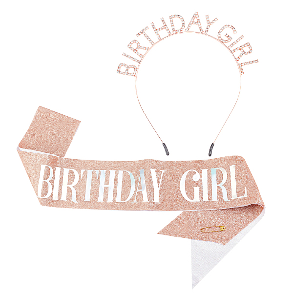 PandaHall Birthday Crown Shoulder Strap Sets, Hair Band Headpieces with Sash, Birthday Gifts, for Girl Birthday Party Supplies, Light Salmon..., Clear
PandaHall Birthday Crown Shoulder Strap Sets, Hair Band Headpieces with Sash, Birthday Gifts, for Girl Birthday Party Supplies, Light Salmon..., Clear