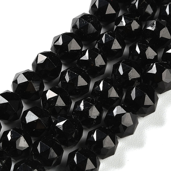 PandaHall Natural Black Tourmaline Beads Strands, Faceted, Double Hearted & Star Cut Beads, 7~8.5x7.5~8mm, Hole: 0.8~1mm, about...
PandaHall Natural Black Tourmaline Beads Strands, Faceted, Double Hearted & Star Cut Beads, 7~8.5x7.5~8mm, Hole: 0.8~1mm, about...