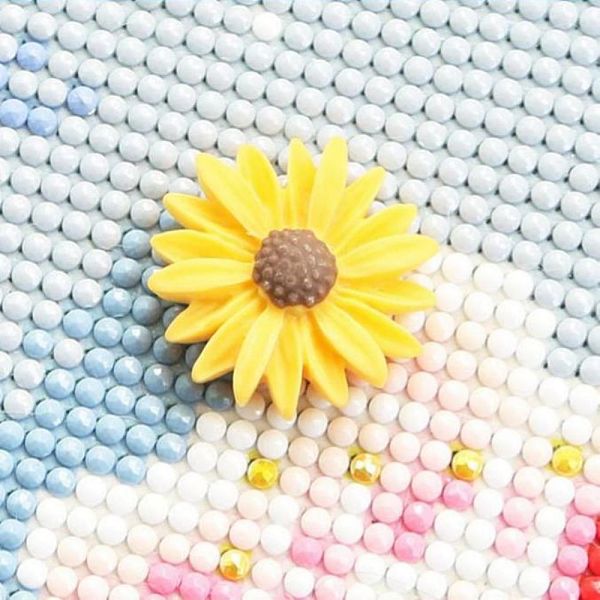 PandaHall Flower Plastic Diamond Painting Magnet Cover Holder, for DIY Diamond Painting Colored Art, Platinum, Yellow, 26x10mm Plastic...
PandaHall Flower Plastic Diamond Painting Magnet Cover Holder, for DIY Diamond Painting Colored Art, Platinum, Yellow, 26x10mm Plastic...
