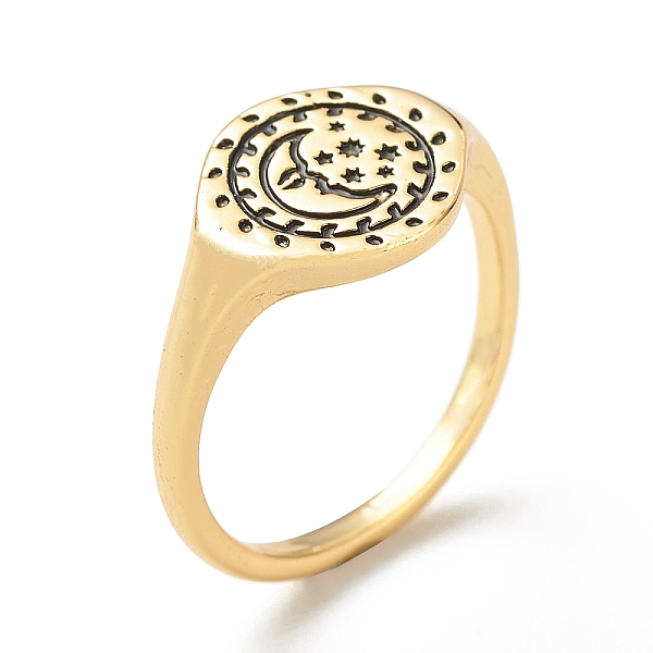 PandaHall Brass Signet Ring for Women, Golden, Star Pattern, 1.5~10.6mm, US Size 6 3/4(17.1mm) Brass Star
PandaHall Brass Signet Ring for Women, Golden, Star Pattern, 1.5~10.6mm, US Size 6 3/4(17.1mm) Brass Star
