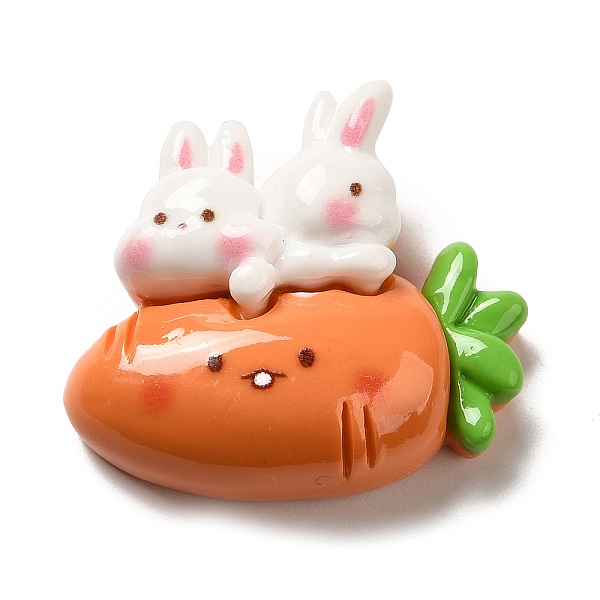 PandaHall Animal Rabbit Theme Opaque Resin Decoden Cabochons, Carrot, 26x30x10mm Resin Carrot
PandaHall Animal Rabbit Theme Opaque Resin Decoden Cabochons, Carrot, 26x30x10mm Resin Carrot