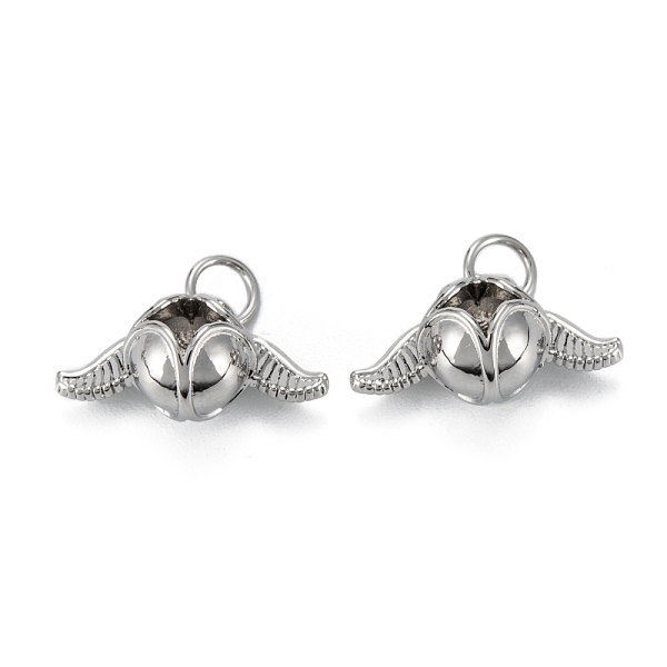 PandaHall Brass Charms, with Jump Ring, Long-Lasting Plated, Lead Free & Nickel Free & Cadmium Free, Insect, Real Platinum Plated...
PandaHall Brass Charms, with Jump Ring, Long-Lasting Plated, Lead Free & Nickel Free & Cadmium Free, Insect, Real Platinum Plated...