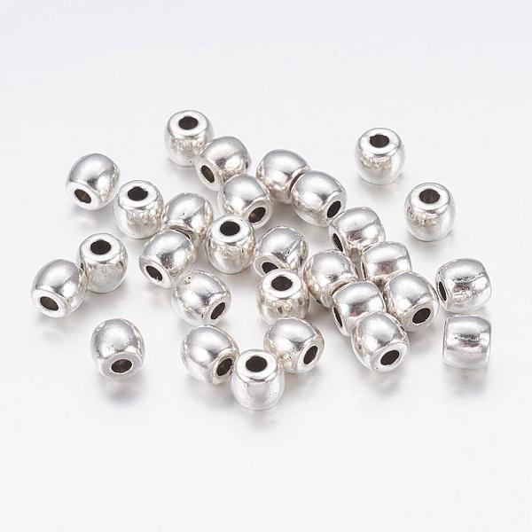 PandaHall Tibetan Style Alloy Beads, Lead Free & Nickel Free & Cadmium Free, Barrel, Antique Silver Color, about 6mm in diameter, 5mm thick...
PandaHall Tibetan Style Alloy Beads, Lead Free & Nickel Free & Cadmium Free, Barrel, Antique Silver Color, about 6mm in diameter, 5mm thick...