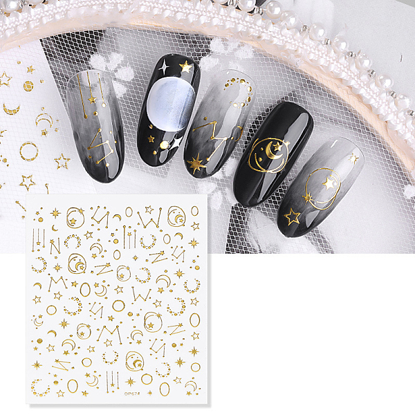 PandaHall Nail Art Stickers Decals, Self-adhesive, 3D Stickers, For Nail Tips Decorations, Gold, 138x90mm Paper Rectangle Gold
PandaHall Nail Art Stickers Decals, Self-adhesive, 3D Stickers, For Nail Tips Decorations, Gold, 138x90mm Paper Rectangle Gold