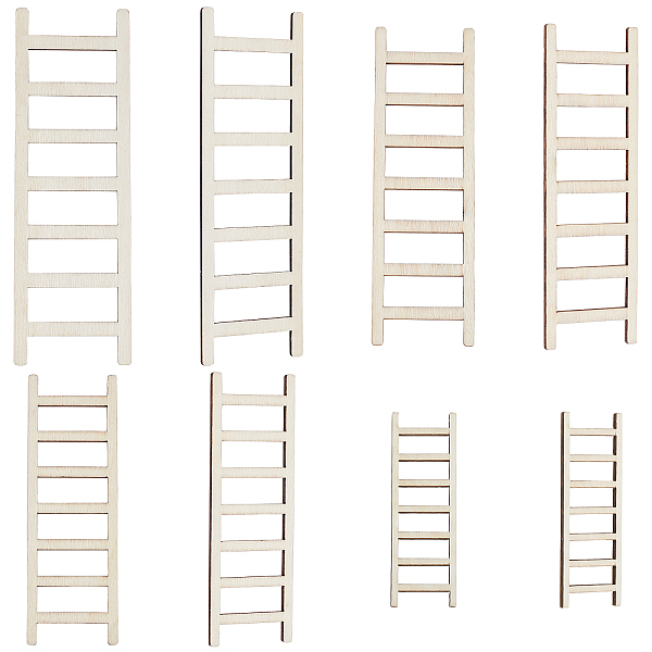 PandaHall SUPERFINDINGS 60Pcs 4 Style Bisque Fairy Furniture Ladder Mini Wooden Step Ladder Garden Ornament Ladder DIY Craft Fairy Garden..., Orange
PandaHall SUPERFINDINGS 60Pcs 4 Style Bisque Fairy Furniture Ladder Mini Wooden Step Ladder Garden Ornament Ladder DIY Craft Fairy Garden..., Orange