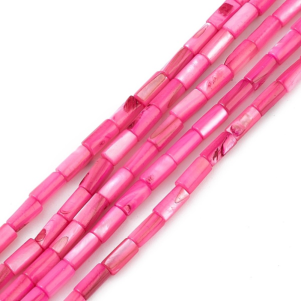PandaHall Natural Freshwater Shell Dyed Beads Strands, Column, Deep Pink, 8x4mm, Hole: 0.8mm, about 46pcs/strand, 14.96''(38cm) Freshwater...
PandaHall Natural Freshwater Shell Dyed Beads Strands, Column, Deep Pink, 8x4mm, Hole: 0.8mm, about 46pcs/strand, 14.96''(38cm) Freshwater...