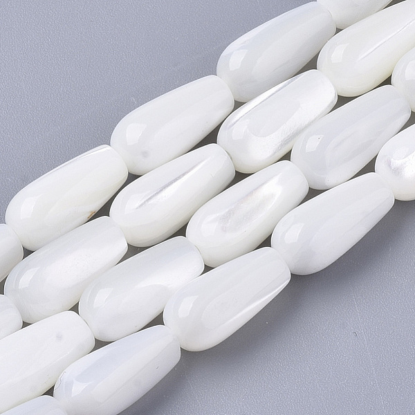 PandaHall Natural Trochid Shell/Trochus Shell Beads Strands, Teardrop, Creamy White, 12x6mm, Hole: 0.9mm, about 32~33pcs/Strand, 16.36 inch...
PandaHall Natural Trochid Shell/Trochus Shell Beads Strands, Teardrop, Creamy White, 12x6mm, Hole: 0.9mm, about 32~33pcs/Strand, 16.36 inch...