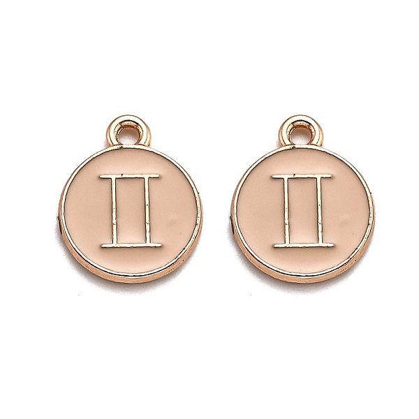 PandaHall Alloy Enamel Pendants, Flat Round with Constellation/Zodiac Sign, Gemini, 22x18x2mm, Hole: 1.5mm Alloy+Enamel Gemini
PandaHall Alloy Enamel Pendants, Flat Round with Constellation/Zodiac Sign, Gemini, 22x18x2mm, Hole: 1.5mm Alloy+Enamel Gemini