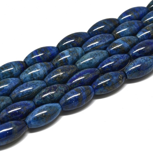 PandaHall Natural Lapis Lazuli Beads Strands, Rice, 21x10~10.5mm, Hole: 0.7mm, about 19pcs/strand, 15.35''(39cm) Lapis Lazuli Rice
PandaHall Natural Lapis Lazuli Beads Strands, Rice, 21x10~10.5mm, Hole: 0.7mm, about 19pcs/strand, 15.35''(39cm) Lapis Lazuli Rice