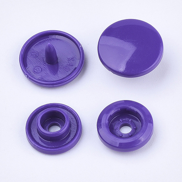 PandaHall Resin Snap Fasteners, Raincoat Buttons, Flat Round, Slate Blue, Cap: 12x6.5mm, Pin: 2mm, Stud: 10.5x3.5mm, Hole: 2mm, Socket...
PandaHall Resin Snap Fasteners, Raincoat Buttons, Flat Round, Slate Blue, Cap: 12x6.5mm, Pin: 2mm, Stud: 10.5x3.5mm, Hole: 2mm, Socket...