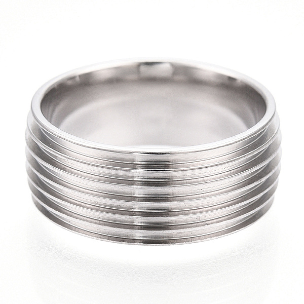 PandaHall 201 Stainless Steel Grooved Finger Ring Settings, Ring Core Blank for Enamel, Stainless Steel Color, 8mm, Size 7, Inner Diameter...
PandaHall 201 Stainless Steel Grooved Finger Ring Settings, Ring Core Blank for Enamel, Stainless Steel Color, 8mm, Size 7, Inner Diameter...