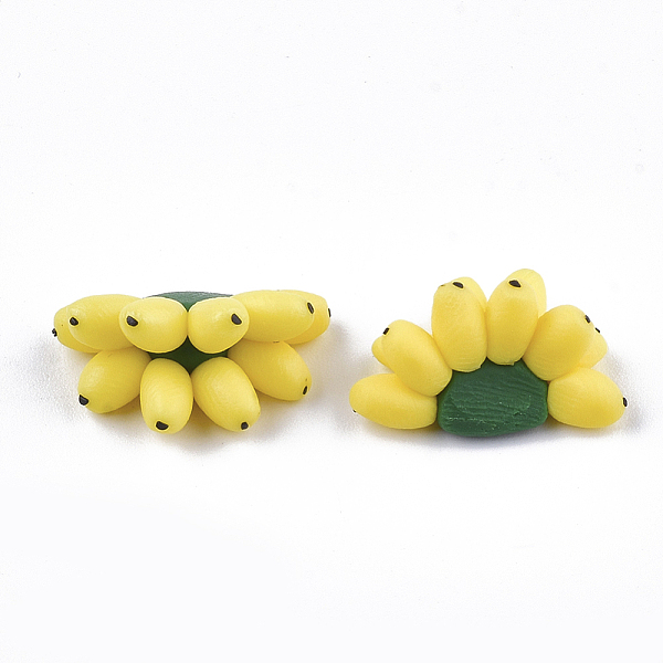 PandaHall Handmade Polymer Clay Beads, No Hole, Banana, Yellow, 10x16.5x8mm Polymer Clay Fruit Yellow
PandaHall Handmade Polymer Clay Beads, No Hole, Banana, Yellow, 10x16.5x8mm Polymer Clay Fruit Yellow
