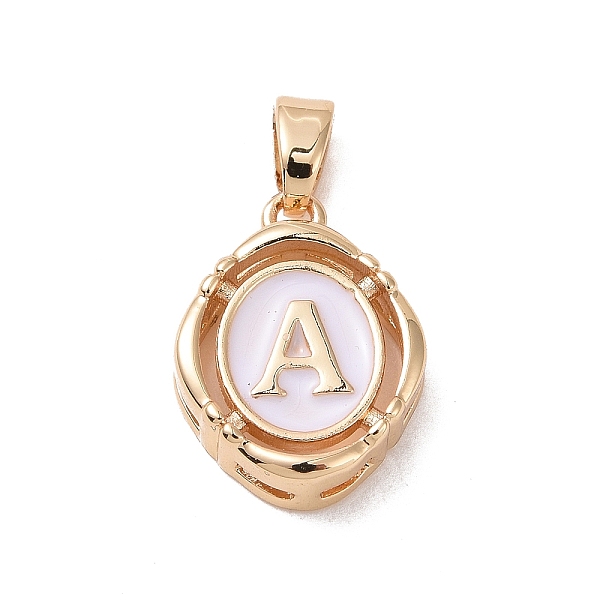 PandaHall 304 Stainless Steel Enamel Pendants, Oval with Letter, Golden, White, Letter.A, 15.5x11.5x4mm, Hole: 4.5x2.5mm Stainless...
PandaHall 304 Stainless Steel Enamel Pendants, Oval with Letter, Golden, White, Letter.A, 15.5x11.5x4mm, Hole: 4.5x2.5mm Stainless...