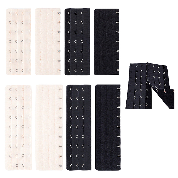 PandaHall BENECREAT 8Pcs 4 Style Polyester Women's 3 Rows x 7/9 Hooks Longline Corset Bra Extender, for Bustiers Shapewear Waist Cincher..., Multicolor
PandaHall BENECREAT 8Pcs 4 Style Polyester Women's 3 Rows x 7/9 Hooks Longline Corset Bra Extender, for Bustiers Shapewear Waist Cincher..., Multicolor
